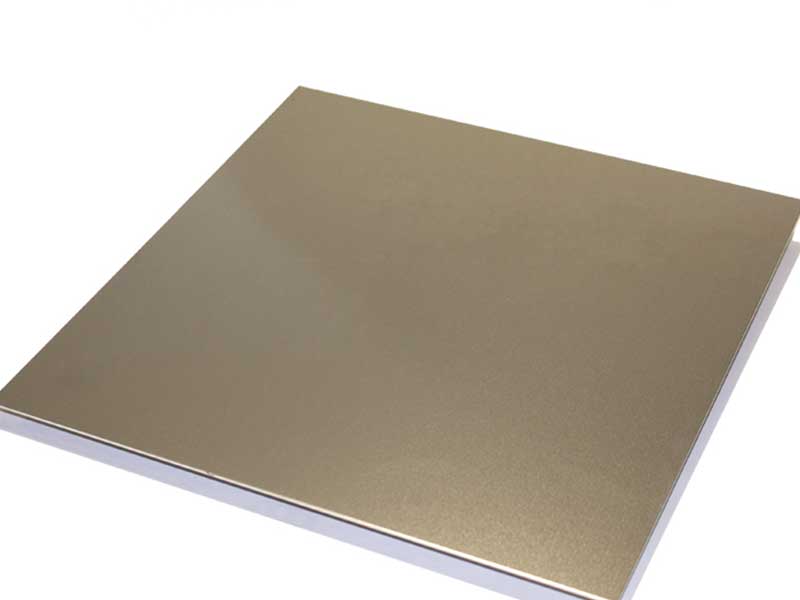 Tôle d'aluminium anodisé de 0,42 mm d'épaisseur