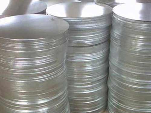 Feuille d'aluminium pour emballage de cercle cosmétique