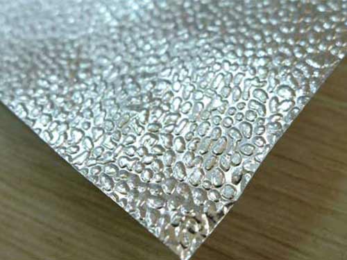 Embossed aluminum sheet 1100 1050 3003 3105 Mill Finish