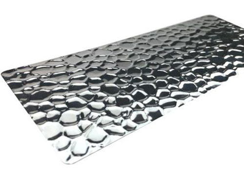 Feuille de bobine d'aluminium anodisé gaufré 3003