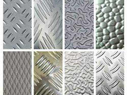 Aleación 3003 Cuadros 5 círculos de aluminio Estuco Gofrado