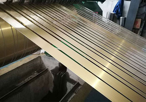 Bobina de tira de aluminio revestida para canal