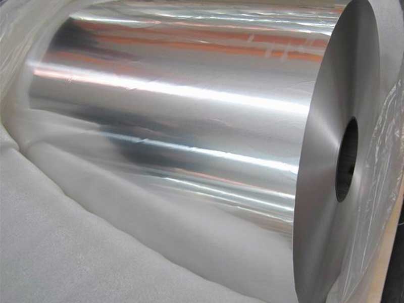 Anodized flat aluminum coil