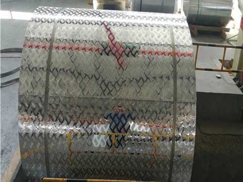Bobina de aluminio con cepillo 1100 H16