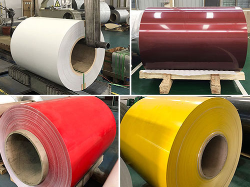 PVDF 0.57mm厚さ色コーティングアルミニウムコイル